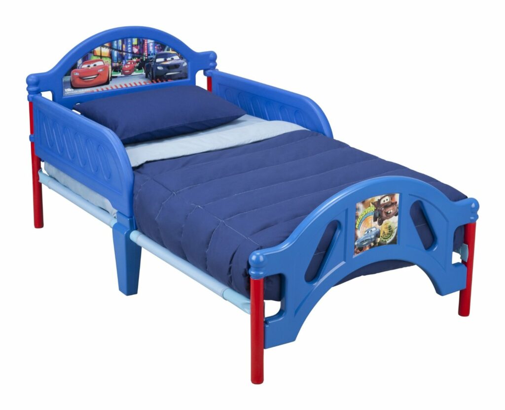 cars mission unstoppable toddler bed